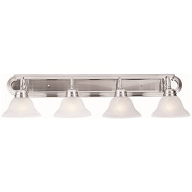 Design House Millbridge 4-Light Satin Nickel Vanity Light