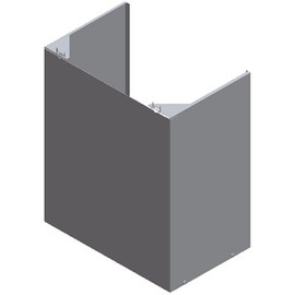 Cosmetic Pipe Cover Indoor in Grey 150DV/180DV/200DV for Tankless Gas Water Heaters