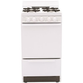 Premier 20 in. 2.42 cu. ft. Gas Range in White