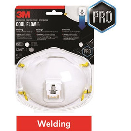 3M 8515 N95 Welding Disposable Respirator with Cool Flow Valve