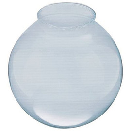 Westinghouse 8 in. Handblown Gloss Clear Globe with 4 in. Fitter