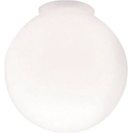 Westinghouse 6 in. Handblown Gloss White Globe with 3-1/4 in. Fitter