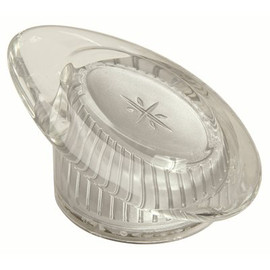 Proplus Valley Bathroom Handle in Clear