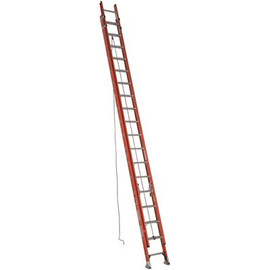 Werner 36 ft. Fiberglass D-Rung Extension Ladder with 300 lbs. Load Capacity Type IA Duty Rating