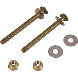 Hercules Johni-Bolts 5/16 in. x 3-1/2 in. Extra-Long Brass Toilet Bolts