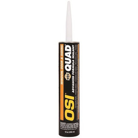 OSI QUAD Advanced Formula 10 fl. oz. Beige #455 Window, Door, and Siding Sealant (12-Pack)