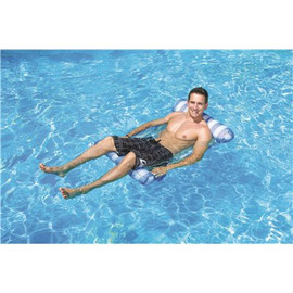 Poolmaster Blue Water Hammock Swimming Pool Float Lounge