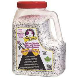 Bare Ground 7 lbs. Shaker Jug of Calcium Chloride Pellets with Traction Granules