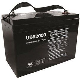 UPG 6-Volt 200 Ah I4 Terminal Sealed Lead Acid (SLA) AGM Rechargeable Battery