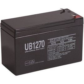 UPG 12-Volt 7 Ah F1 Terminal Sealed Lead Acid (SLA) AGM Rechargeable Battery