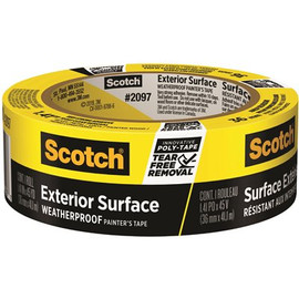 3M Scotch 1.41 in. x 45 yds. Exterior Surfaces Painter's Tape
