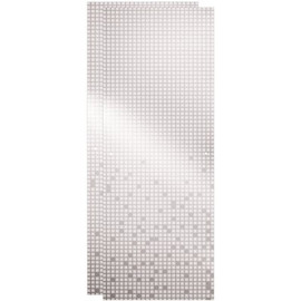 Delta 23-17/32 in. x 67-3/4 in. x 1/4 in. (6 mm) Frameless Sliding Shower Door Glass Panels in Mozaic (For 44-48 in. Doors)