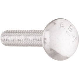 Everbilt 1/4 in.-20 x 1-1/2 in. Zinc Plated Carriage Bolt (100-Pack)