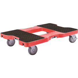 SNAP-LOC 1500 lbs. Capacity Industrial Strength Professional E-Track Dolly in Red