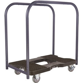 SNAP-LOC 1,500 lbs. Capacity Industrial Stength Professional E-Track Panel Cart Dolly in Black