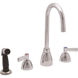 Zurn Sierra 4 in. Centerset 1-Handle Bathroom Faucet in Chrome