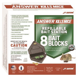 Answer Kills Mice with Reusable Bait Station