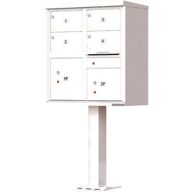 Florence 1570 4-Large Mailboxes 2-Parcel Lockers 1-Outgoing Compartment Vital Cluster Box Unit Florence 1570 4-Large Mailboxes 2-Parcel Lockers 1-Outgoing Compartment Vital Cluster Box Unit