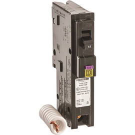 Square D Homeline 15 Amp Single-Pole Dual Function (CAFCI and GFCI) Circuit Breaker Square D Homeline 15 Amp Single-Pole Dual Function (CAFCI and GFCI) Circuit Breaker