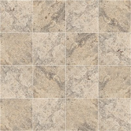 MSI Silver Gray 16 in. x 16 in. Square Tumbled Travertine Paver Tile (20 Pieces/35.6 sq. ft./Pallet)