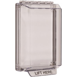 Safety Technology International Clear Universal Stopper Low Profile without Horn Housing and Flush Safety Technology International Clear Universal Stopper Low Profile without Horn Housing and Flush
