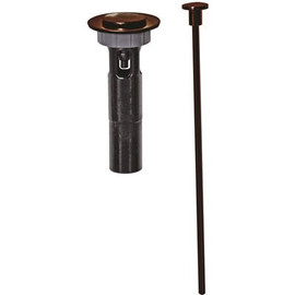 Glacier Bay Plastic Lavatory Drain Trim in Oil Rubbed Bronze