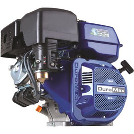 DUROMAX Portable 420cc 1 in. Shaft Portable Gas-Powered Recoil Start Engine