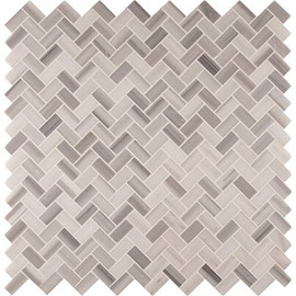 MSI Bergamo Herringbone 12 in. x 12 in. x 10 mm Polished Marble Mesh-Mounted Mosaic Tile (9.4 sq. ft. / case) MSI Bergamo Herringbone 12 in. x 12 in. x 10 mm Polished Marble Mesh-Mounted Mosaic Tile (9.4 sq. ft. / case)