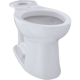 TOTO Entrada Elongated Toilet Bowl Only in Cotton White