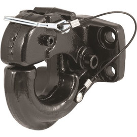 CURT 30,000 lbs. Pintle Hook Trailer Hitch (Fits 2-1/2 in. or 3 in. Lunette Eyes)