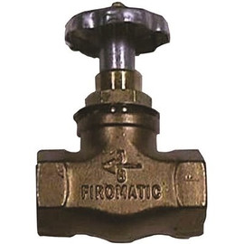 BECKETT Firomatic 1-3/8 in. Brass Straight Valve