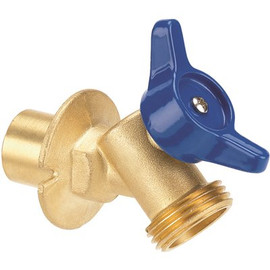 Everbilt 1/2 in. SWT and 3/4 in. SWT x 3/4 in. MHT Quarter Turn Brass Sillcock Valve
