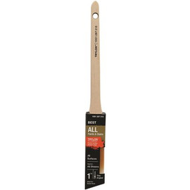 PRO 1 in. Trylon Thin Angled Sash Paint Brush