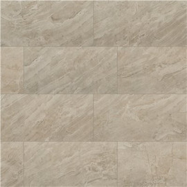 MSI Bergamo Gray 12 in. x 24 in. Matte Ceramic Stone Look Floor and Wall Tile (16 sq. ft./Case)