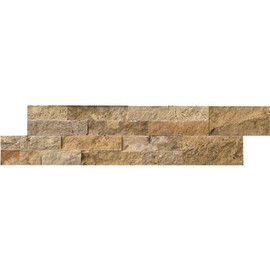 MSI Picasso Ledger Panel 6 in. x 24 in. Textured Travertine Wall Tile (60 sq. ft./Pallet)