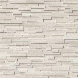 MSI White Oak 3D Ledger Panel 6 in. x 24 in. Textured Marble Wall Tile (60 sq. ft./Pallet)