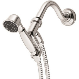 Symmons 1-Spray 3 in. Single Wall Mount Handheld Shower Head in Chrome