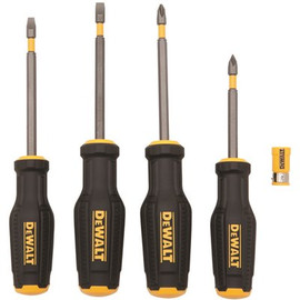 DEWALT Combination MAXFIT Screwdriver Set (4-Piece)