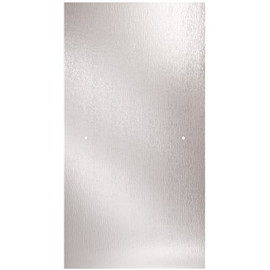 Delta 27-3/8 in. x 63-1/8 in. x 1/4 in. (6 mm) Frameless Pivot Shower Door Glass Panel in Rain (For 30-33 in. Doors)