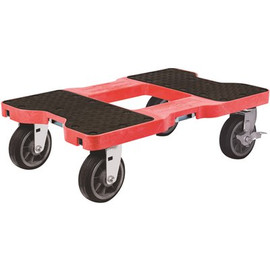 SNAP-LOC 1,500 lbs. Capacity All-Terrain Professional E-Track Dolly in Red