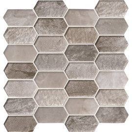 MSI Savoy Picket 12.25 in. x 12.75 in. Textured Glass Patterned Look Wall Tile (9.7 sq. ft./Case) MSI Savoy Picket 12.25 in. x 12.75 in. Textured Glass Patterned Look Wall Tile (9.7 sq. ft./Case)