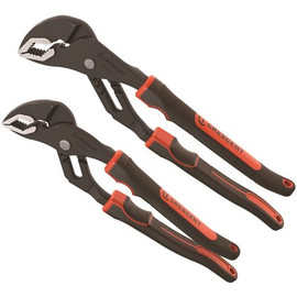 Crescent 10 in. & 12 in. Tongue and Groove Pliers Set with Grip Zone V-Jaw (2-Piece)