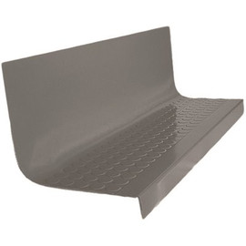 ROPPE Vantage Circular Profile Dark Gray 20.4 in. x 48 in. Rubber Square Nose Stair Tread ROPPE Vantage Circular Profile Dark Gray 20.4 in. x 48 in. Rubber Square Nose Stair Tread
