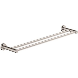 Symmons Dia 24 in. Double Wall-Mounted Towel Bar in Polished Chrome