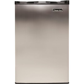 Magic Chef 3.0 cu. ft. Upright Freezer in Stainless Steel