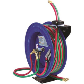 Cyclone Pneumatic 50 ft. Professional Dual-Hose Welding Reel