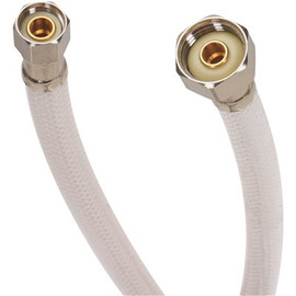 Fluidmaster 3/8 in. Compression x 1/2 in. F.I.P. x 30 in. L Reinforced Vinyl Faucet Connector