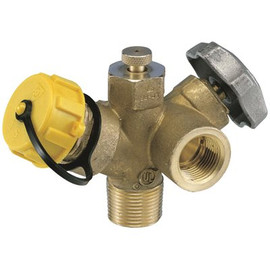 Cavagna GAS MULTIVALVE 3/4" MNPT