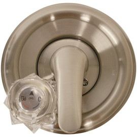 DANCO 1-Handle Valve Trim Kit in Brushed Nickel for Delta Tub/Shower Faucets (Valve Not Included)
