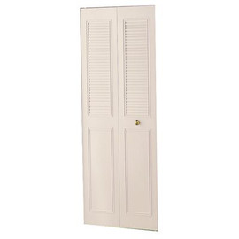 Dunbarton Corporation DUNBARTON THE CLASSIC METAL BI-FOLD DOOR, BRIGHT WHITE, 2 PANEL, 24X80 IN.